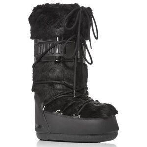 Icon Water Resistant Faux Fur Moon Boot